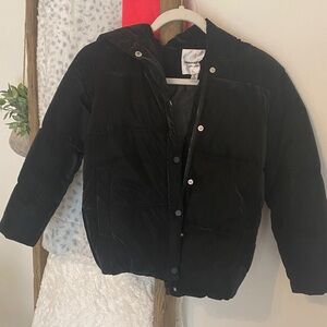 Black Puffer Jacket for Kids